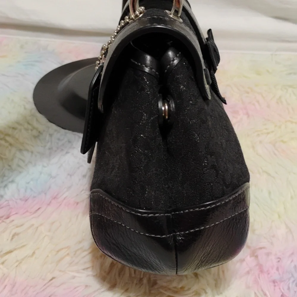 Authentic Coach Y2K Mini Studded Rhinestone Mini C Sparkle Collectible Bag - Picture 7 of 16